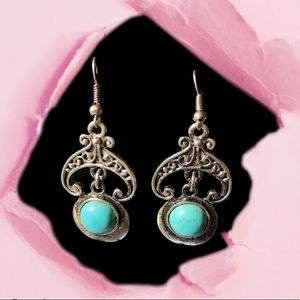 Artisan Turquoise Earrings